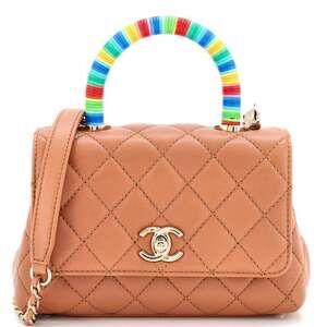 Chanel Coco Top Handle Bag Quilted #248461C48B